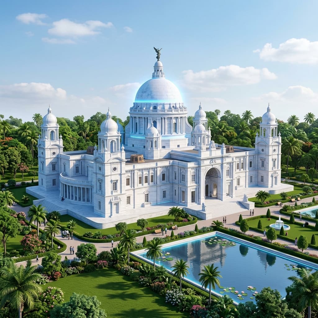Victoria Memorial Kolkata 3D Domain Authority